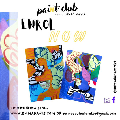 PAINT CLUB - Posca + Paint = Patterns